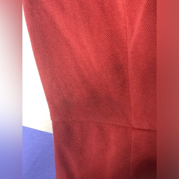 Banana Republic Coral Sheath Dress with Cap Sleeve - Size 8 - Picture 4 of 6